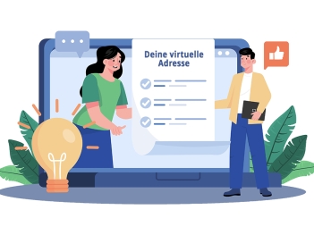 Anleitung Postflex®: In wenigen Schritten zur sicheren virtuellen Adresse