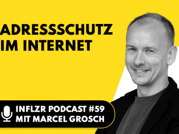 Privatsphäre schützen als Content Creator: Postflex® im INFLZR Podcast